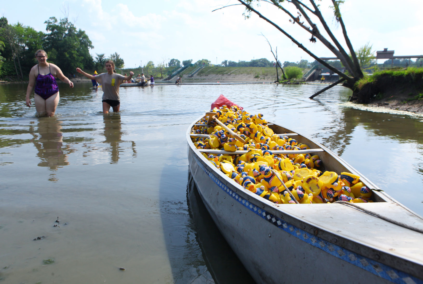 Dam Duck Race